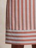 Kleid-gestreift, streifen pflaume