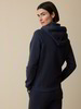 Sweatjacke aus Bio-Baumwolle, navy