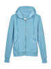 Sweatjacke, türkis melange