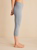 3/4 Leggings, grau melange