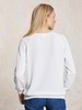 Pullover-Mesh, weiss