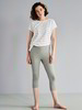 Sport-Leggings, grau melange