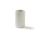Vase aus Keramik, weiß