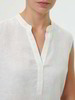 Bluse aus Bio-Leinen, 11 weiß