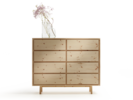 Highboard Tesoro mit 8 Laden, Zirbe