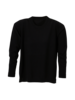 Pullover Rundhals, schwarz