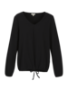 Shirt-Langarm, schwarz