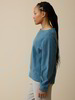 Sweatshirt aus Bio-Baumwolle, indigo