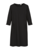 Kleid-Struktur-Jacquard, schwarz