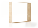 Akumi, Front, ohne Tür, eckig, hoch, B =  270 cm, Esche