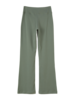 Jazzpant aus Baumwolljersey, eucalyptus