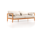 Einzelsofa Linera, Einzelsofa breit, Wollstoff Tano Natur Hell (80), Buche