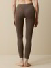 Leggings aus Bio Wolle, walnuss melange