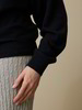 Pullover aus Bio-Baumwolle/Wolle, navy