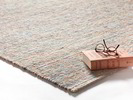 Schafschurwoll-Teppich FIAM, mehrfärbig Laub, 250x340 cm, 75% Schafschurwolle 15% Baumwolle 10% Leinen