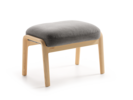 Hocker Ketil, Wollstoff Elverum Mocca (73), Esche