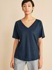 Shirt Kurzarm, navy