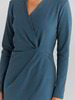 Kleid-Jersey, 34 blauquarz