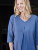 Jersey Kleid in delfter blau