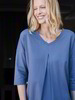 Jersey Kleid in delfter blau