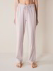 Pyjama-Hose, ringel rose/rouge