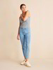 Jeans 7/8, hellblau denim