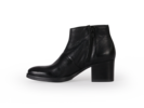 Stiefelette mit Absatz, 01 schwarz