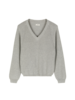 Pullover aus Bio-Baumwolle, grau melange
