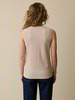 Top aus Bio-Baumwolle, camelie/taupe ringel