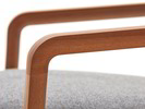 Fauteuil Ketil, Buche, Wollstoff Elverum Mocca