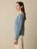 Pullover aus Alpakawolle, taubenblau