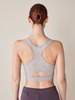 Yoga-Bra-Top, stein melange