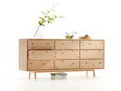 Sideboard Tesoro mit 9 Laden, Zirbe