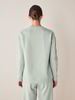 Sweatshirt Langarm, 100 % Bio Baumwolle, mintgrau