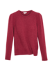 Pullover, 26 cranberry melange