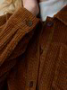 Blusenjacke Cord aus Bio-Baumwolle, zimt