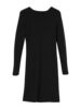 Kleid Strick, schwarz, Vorderseite