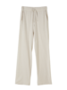 Pyjama Hose, sand-weiss ringel