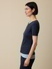 T-Shirt aus Bio-Baumwolle, mitternachtsblau