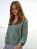 Bluse-Wickeloptik, aqua