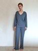 Shirt Langarm aus Baumwolljersey, nachtschatten