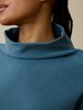 Sweatshirt aus Bio-Baumwolle, indigo