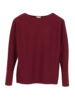 Pullover-Fledermaus, rote beete