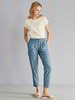 Hose-Joggpants-Chambray, denim chambray