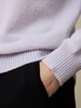 Pullover aus Alpakawolle, flieder