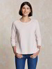 Pullover, helle koralle