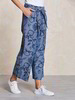 Hose-Culotte, denim chambray bedruckt