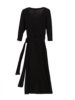 Kleid Schwarz Rückansicht