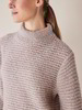 Pullover, 100 % Alpakawolle, nougat