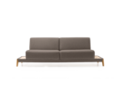 Sofa Alani, Eiche, mit Bezug Wollstoff Tartini Torf
